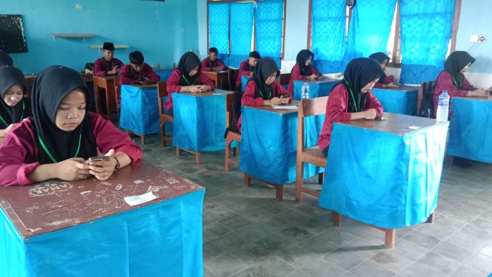 Hari Kelima UMBK MAN 1 Bungo Berjalan Lancar dan Tertib