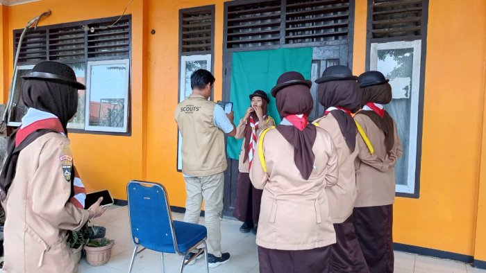 Gudep MAN 1 Bungo Gelar Pendataan KTA Pramuka Nasional