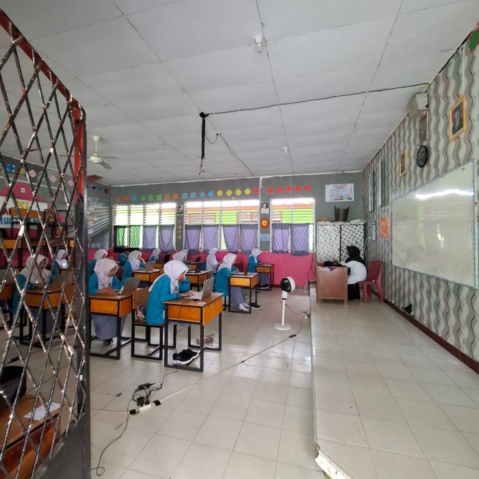 Pelaksanaan TKA di Ruang 2 Berjalan Tertib dan Lancar