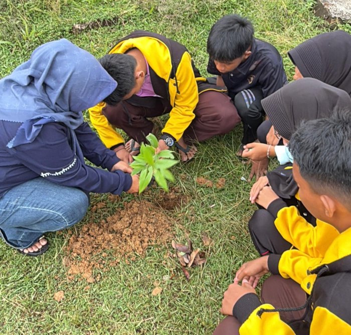 Penanaman Kayu Manis di Bedaro Dukung Ekoteologi Kemenag
