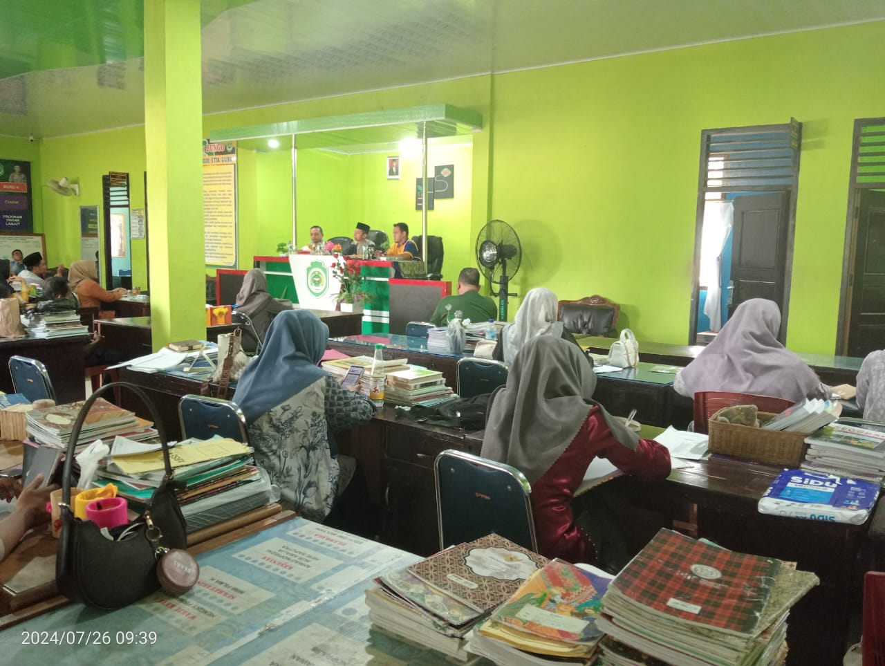 PEMBINAAN AWAL SEMESTER GANJIL MAN 1 BUNGO OLEH KA.KANKEMENAGÂ BUNGO