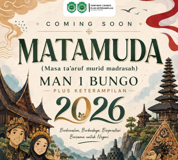 Jelang MATAMUDA 2026, OSIM MAN 1 Bungo Gencarkan Publikasi di Media Sosial Jelang MATAMUDA 2026, OSIM MAN 1 Bungo Gencarkan Publikasi di Media Sosial