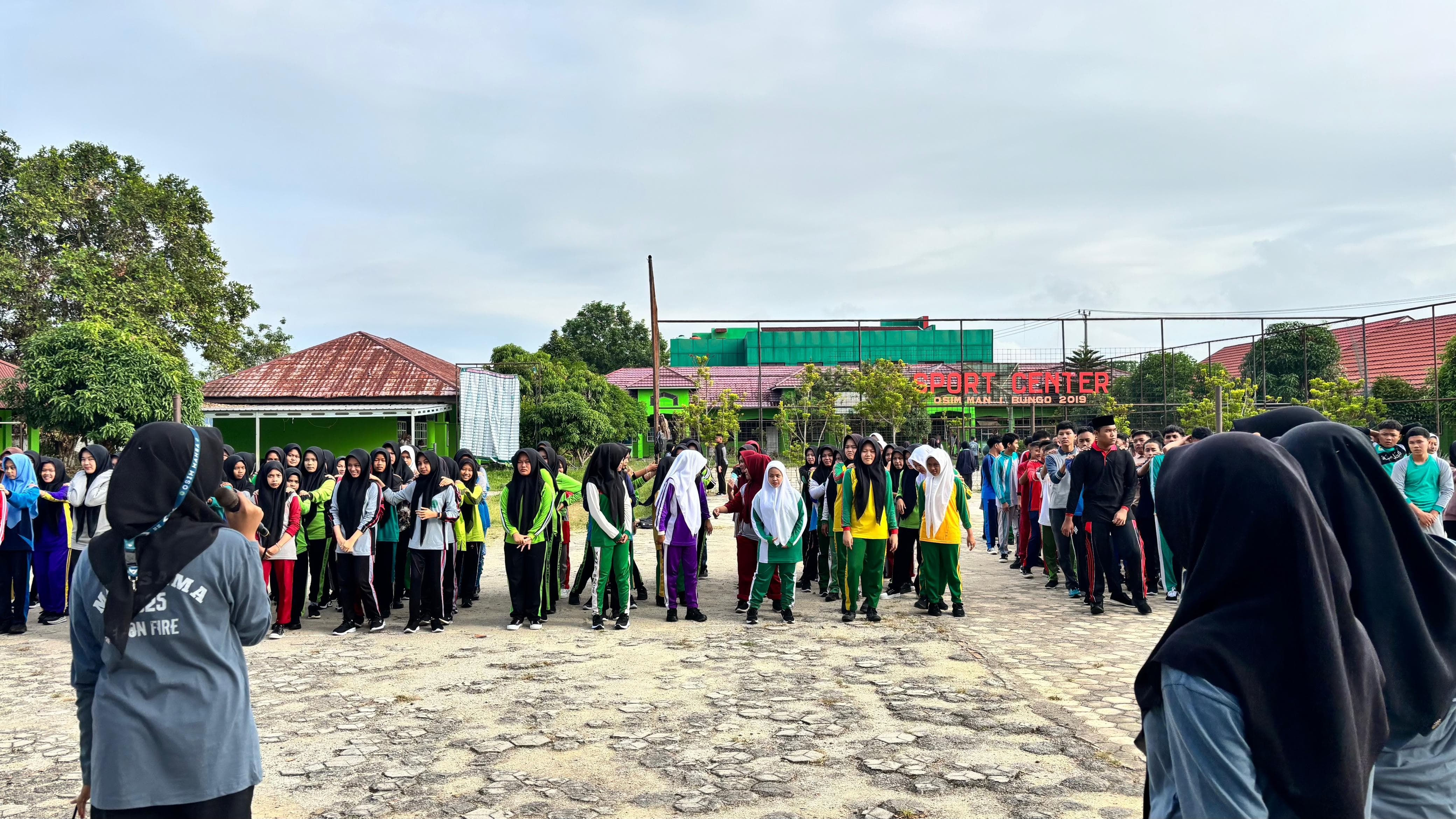 MAN 1 BUNGO GELAR KEGIATAN PRA MATSAMA DALAM RANGKA PERSIAPAN MASA PENGENALAN LINGKUNGAN MADRASAH