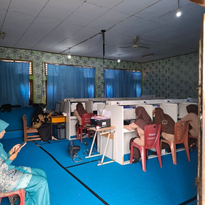 Pelaksanaan TKA MAN 1 Bungo Berakhir Tertib dan Lancar