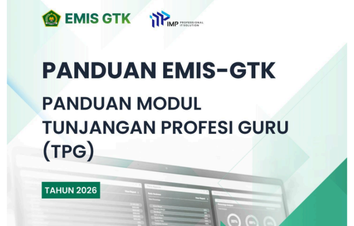Panduan Penyaluran Tunjangan Profesi Guru 2026 di Madrasah