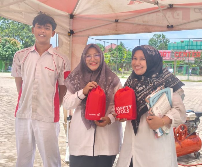 Honda Patria Gelar Servis Gratis untuk Guru MAN 1 Bungo