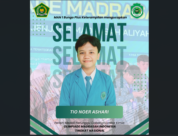 Tio Noer Ashari Raih Perunggu di Olimpiade Nasional