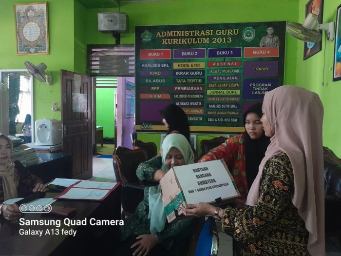 MAN 1 Bungo Galang Dana untuk Korban Bencana Sumatera