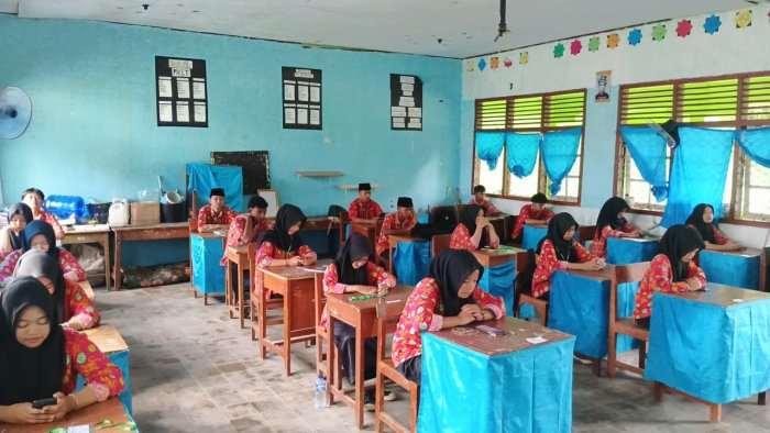 Ujian Madrasah Berbasis Komputer MAN 1 Bungo Berjalan Lancar