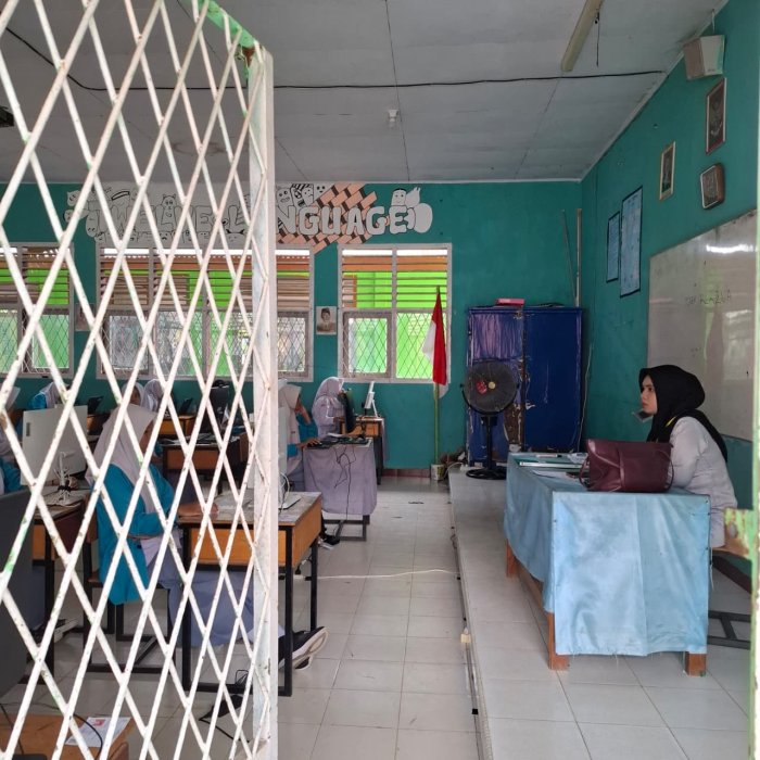 Pelaksanaan TKA Hari Kedua Berjalan Lancar dan Tertib