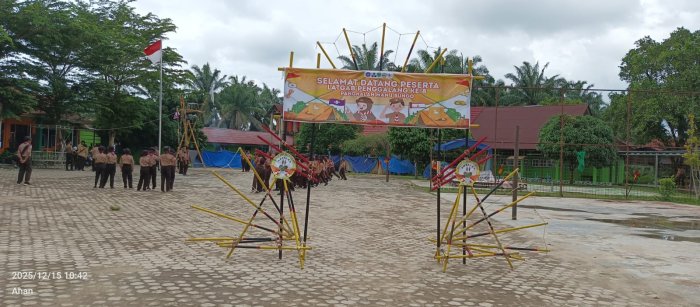 Pramuka MAN 1 Bungo Gelar Latgab Penggalang ke-8, Lima Sekolah Ikut Berpartisipasi