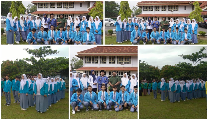 PENGURUS OSIM MAN 1 BUNGO PLUS KETERAMPILAN IKUTI UPACARA PADA PERINGATAN  HARI LAHIR PANCASILA TAHUN 2024 DILAPANGAN KANTOR BUPATI BUNGO