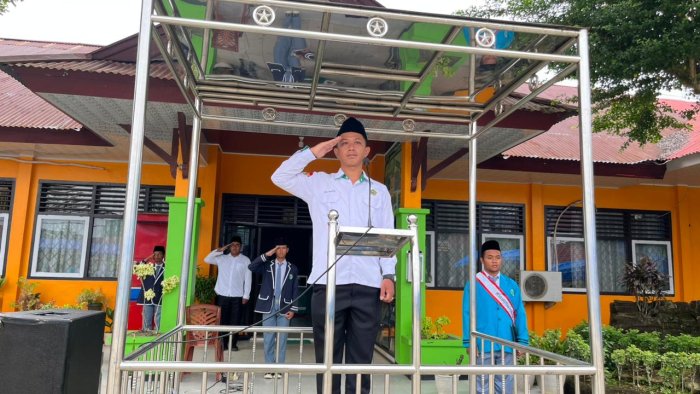 Pesan Konsistensi Jadi Sorotan Upacara MAN 1 Bungo