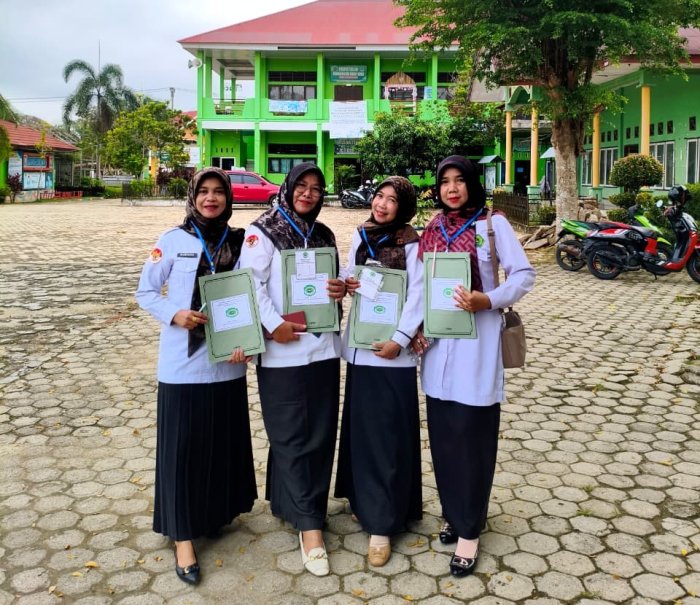 Pengawas UMBK MAN 1 Bungo Siap Awasi Ujian Madrasah