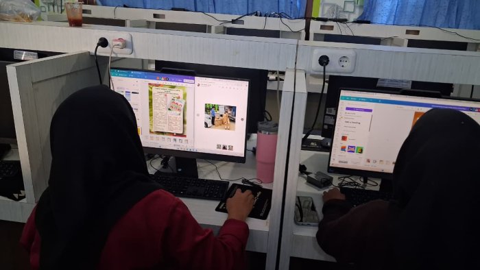 Tim Desain MANsalits Rampungkan Majalah Edisi Kedua dengan Lembur