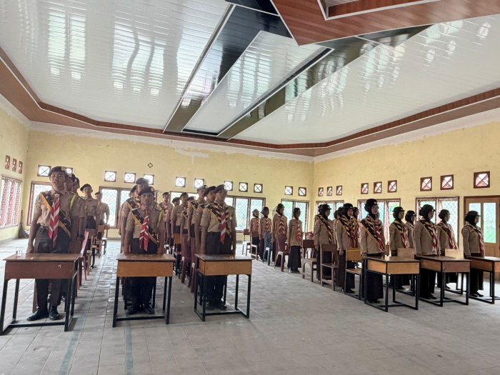 Perkuat Kepemimpinan Siswa, Pramuka MAN 1 Bungo Gelar Dewan Kerja Ambalan 2026