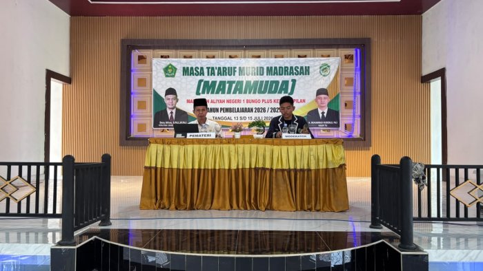 Kakan Kemenag Bungo Tekankan Moderasi Beragama di MATAMUDA MAN 1 Bungo Kakan Kemenag Bungo Tekankan Moderasi Beragama di MATAMUDA MAN 1 Bungo