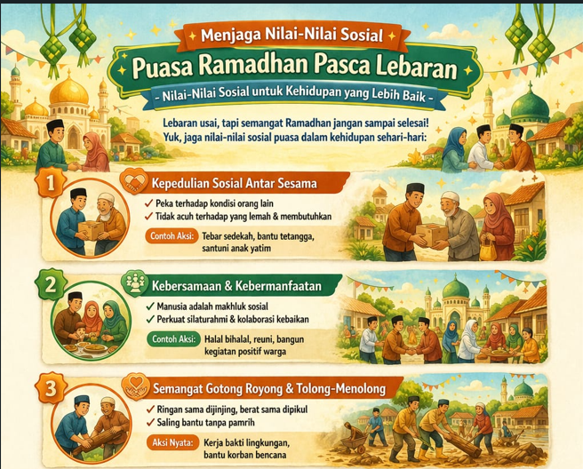 Kepala MAN 1 Bungo Ajak Warga Madrasah Jaga Nilai Sosial Ramadhan