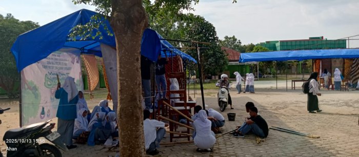 Guru dan Siswa MAN 1 Bungo Bersiap Sambut PORSENI XI