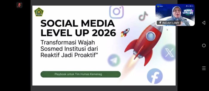 Operator Web MAN 1 Bungo Ikuti Pelatihan Media Sosial Nasional