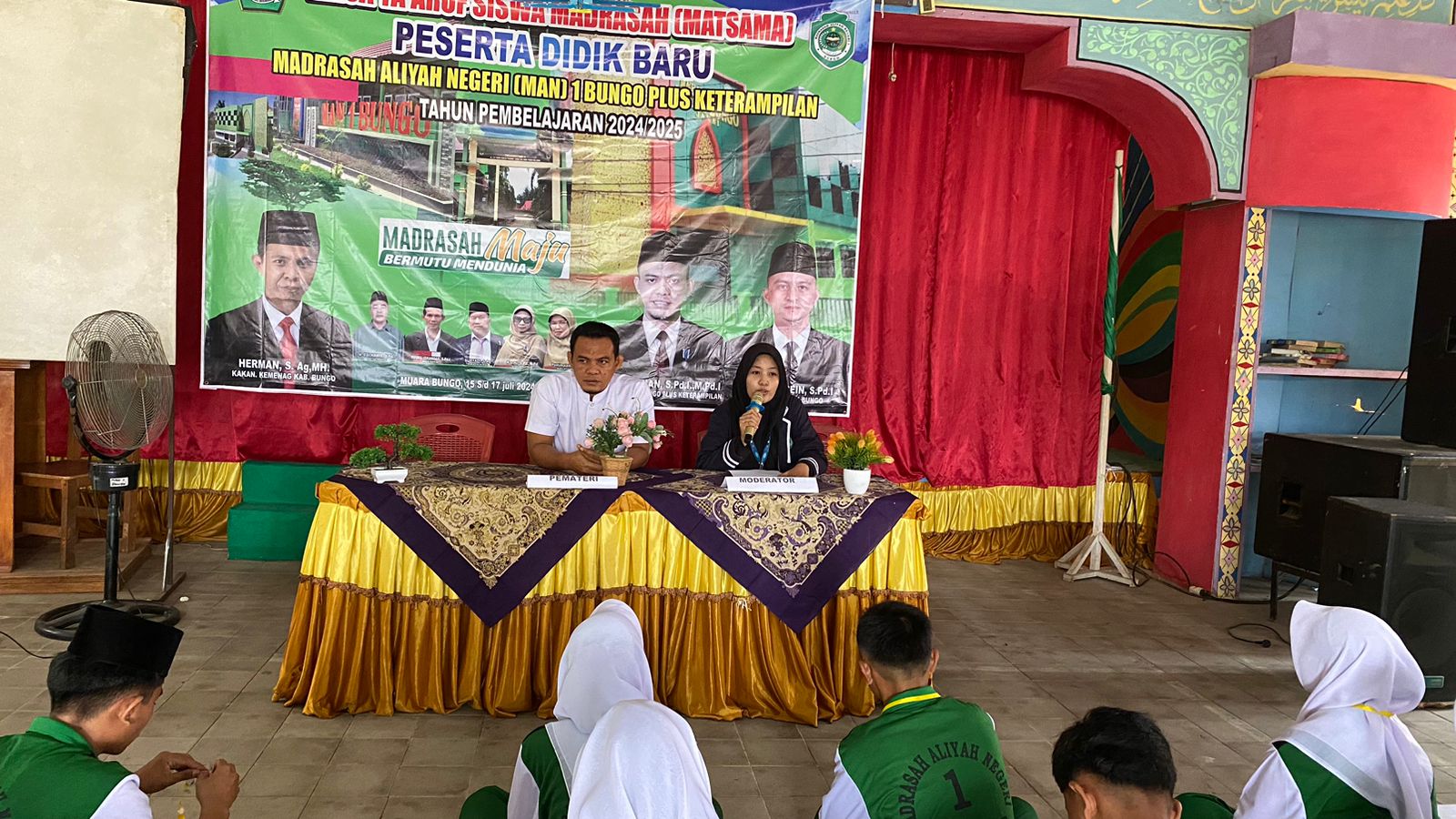 KAMAD MAN 1 BUNGO PEMATERI PERTAMA PADA MATSAMA TAHUN PEMBELAJARAN 2024/2025