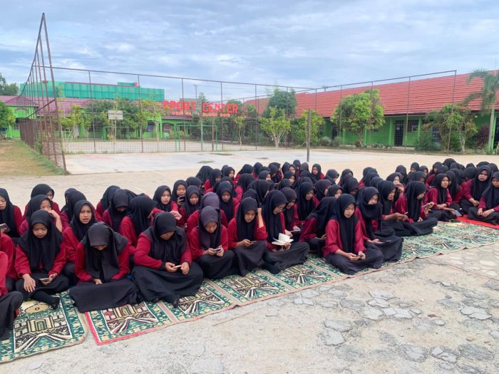 ROHIS MAN 1 Bungo Gelar Yasinan Jelang Ujian ASAS Ganjil