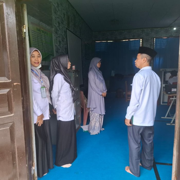 Kakankemenag Bungo Pantau Pelaksanaan TKA di MAN 1 Bungo