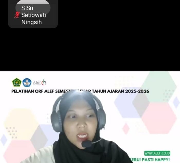 Guru MAN 1 Bungo Ikuti Pelatihan Digital Alef Education