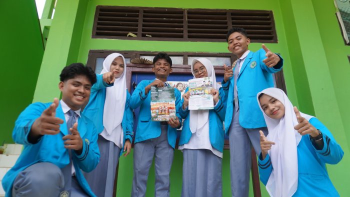 ICT Club dan Humas OSIM MAN 1 Bungo Produksi Konten PMB