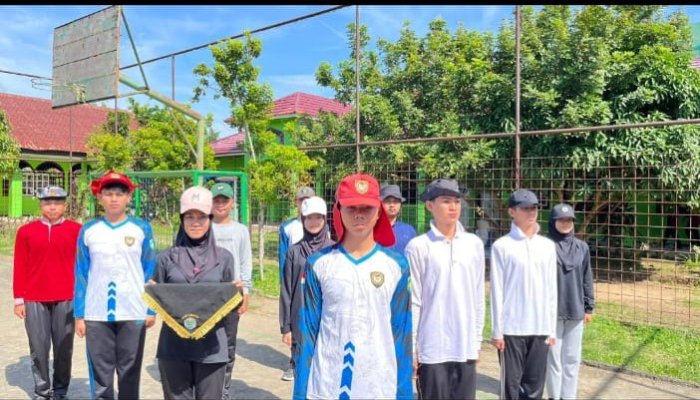 MAN 1 Bungo Latihan Intensif Persiapan Lomba Pengibaran Bendera