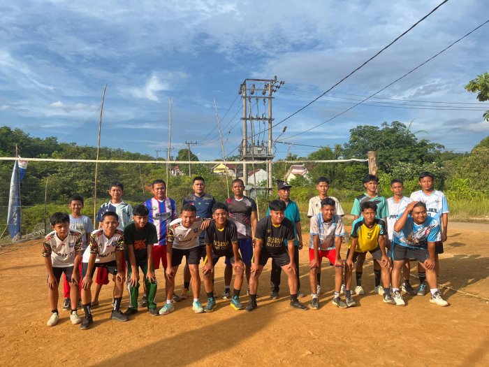 Ustad Saimun, Pendamping Setia Tim Voli Putra MAN 1 Bungo