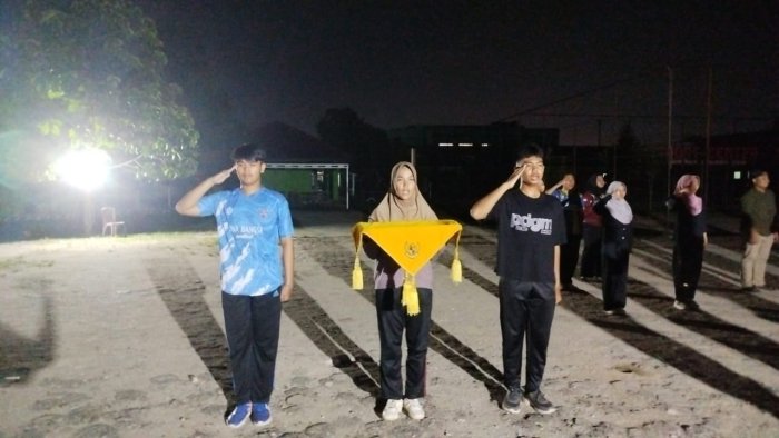 Tak Kenal Lelah! Peserta Lomba Paskibra MAN 1 Bungo Gembleng Diri Siang dan Malam Demi Satu Tujuan