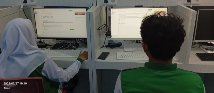 Dua Siswa MAN 1 Bungo Ikuti Simulasi OMI Ekonomi Provinsi Jambi