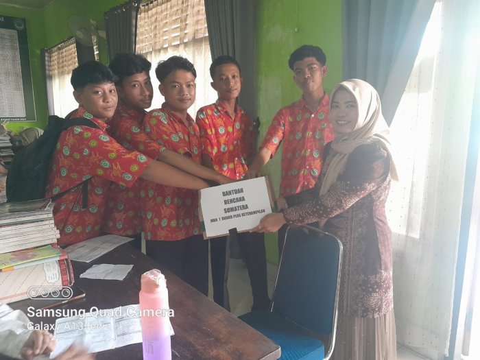 MAN 1 Bungo Galang Dana Gelar Aksi Solidaritas Korban Bencana