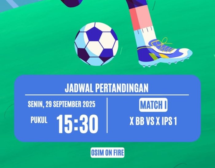 Porseni XI MAN 1 Bungo Dibuka dengan Laga Futsal