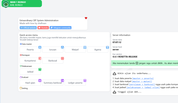 Guru MAN 1 Bungo Siapkan Soal Asesmen Semester Ganjil