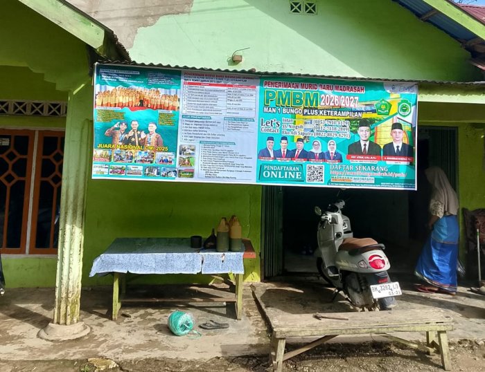 MAN 1 Bungo Sosialisasikan PMBM 2026 di Batin III Ulu