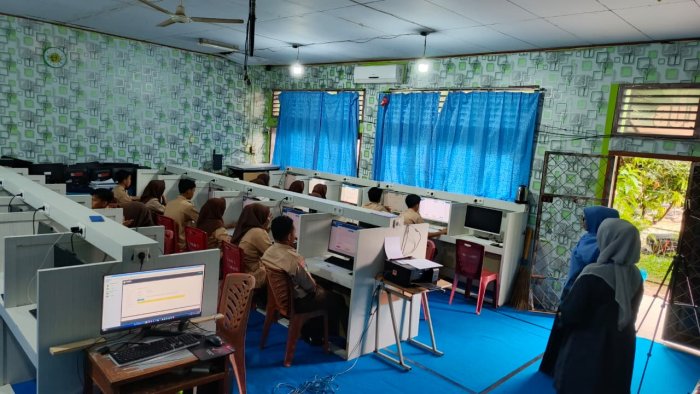 Siswa MAN 1 Bungo Ikuti OSN Tingkat Kabupaten Hari Pertama, 20 Peserta Bertanding di Empat Bidang