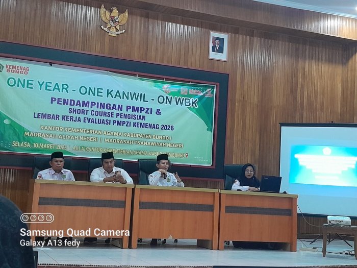MAN 1 Bungo Ikuti Pendampingan PMPZI dan Short Course Kemenag 2026