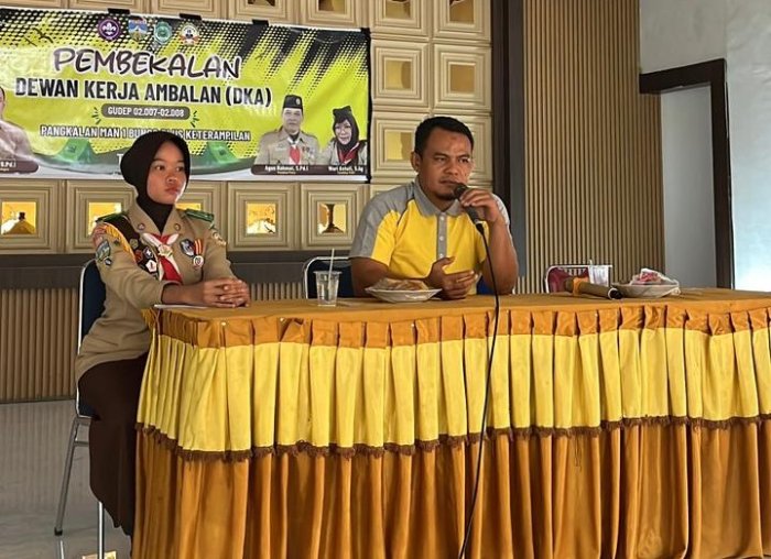 Tingkatkan Kapasitas Kepemimpinan, DKA MAN 1 Bungo Gelar Pembekalan Pengurus Pramuka