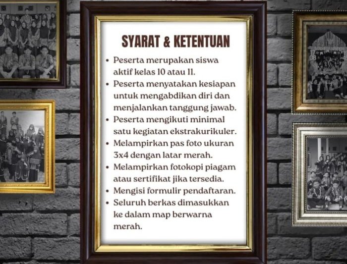 OSIM MAN 1 Bungo Buka Rekrutmen Pengurus Baru