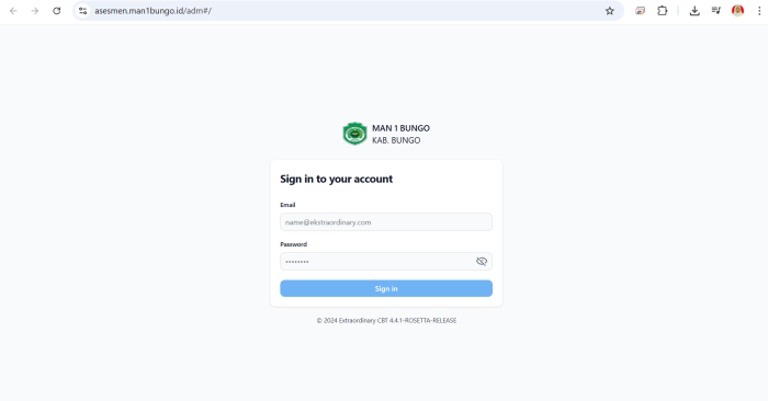 MAN 1 Bungo Terapkan Sistem Digital Upload Soal ASAS