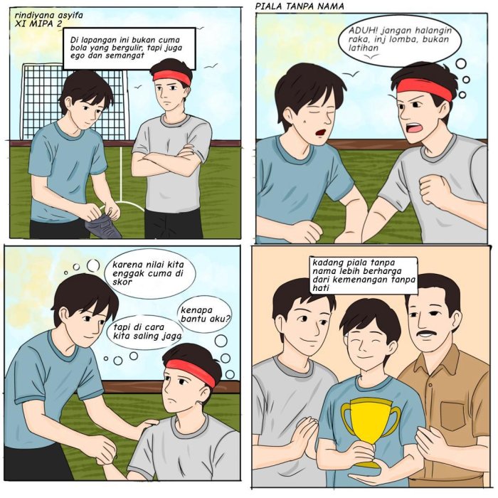 XI MIPA 2 MAN 1 Bungo Raih Juara 3 Komik Digital